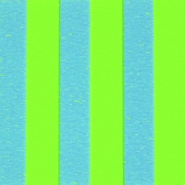 Rollo cinta polipropileno rayas verde-azul 31mm x 50m